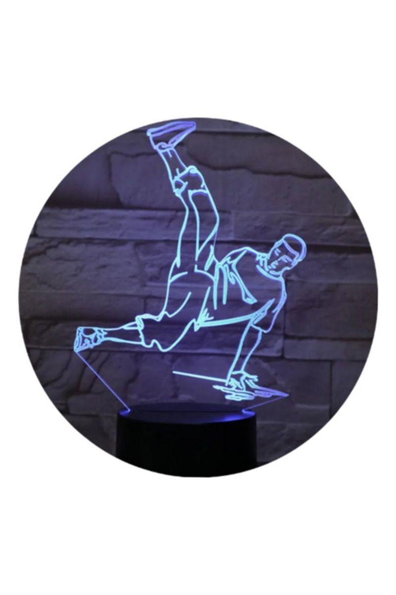 Lámpara Ilusión 3D Breakdance 7 Colores-2