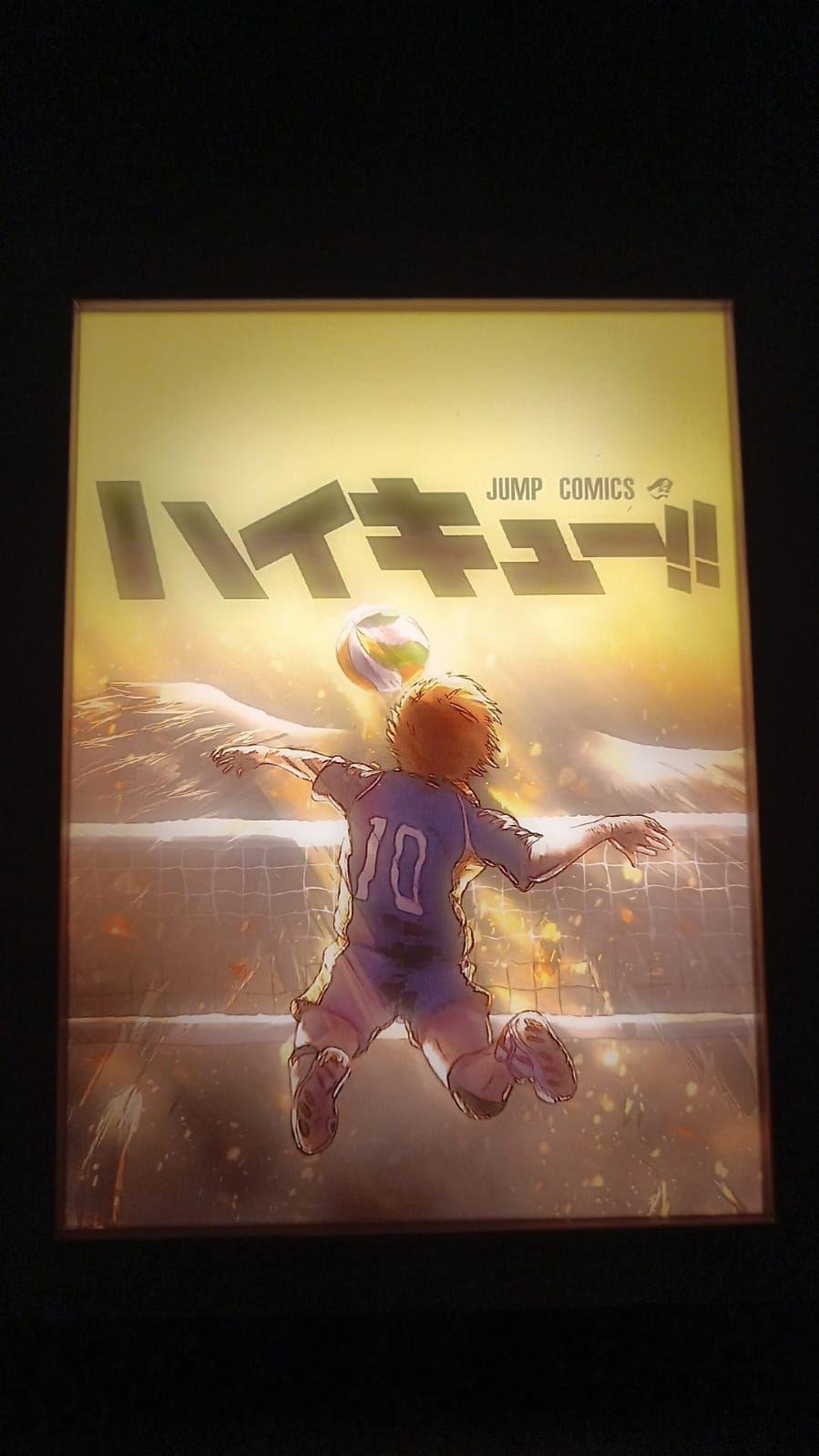 Cuadro Led de Haikyuu 23x18cm-3