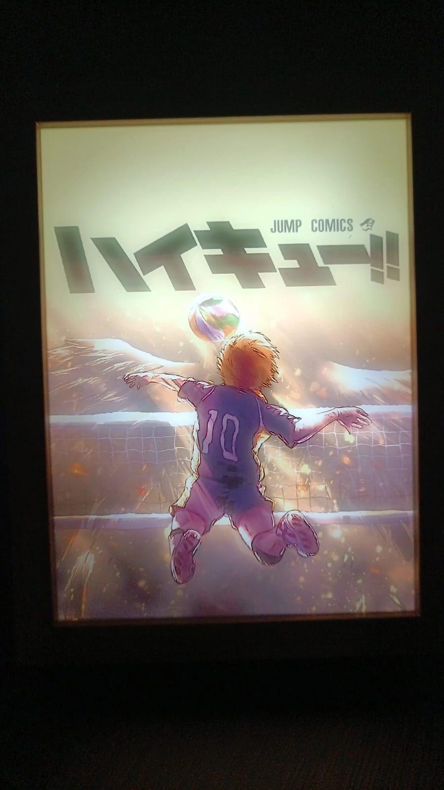 Cuadro Led de Haikyuu 23x18cm-4