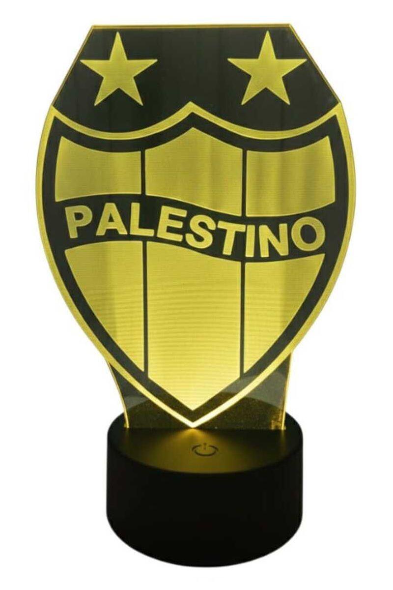 Lámpara Ilusión 3D Palestino 7 Colores-3