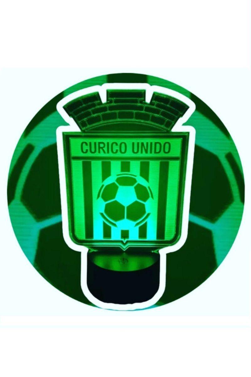 Lámpara Ilusión 3D Curicó Unido 7 Colores-2