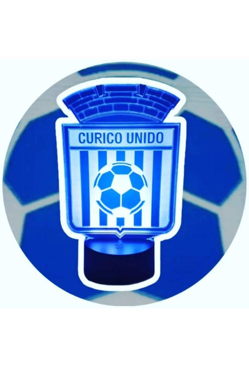 Lámpara Ilusión 3D Curicó Unido 7 Colores-3