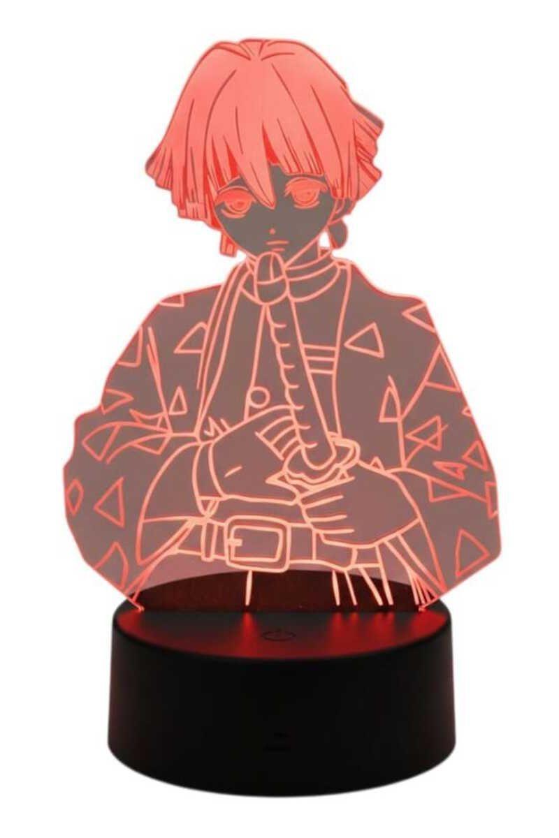 Lámpara Ilusión 3D Zenitsu Agatzuma Demon Slayer 7 Colores-2
