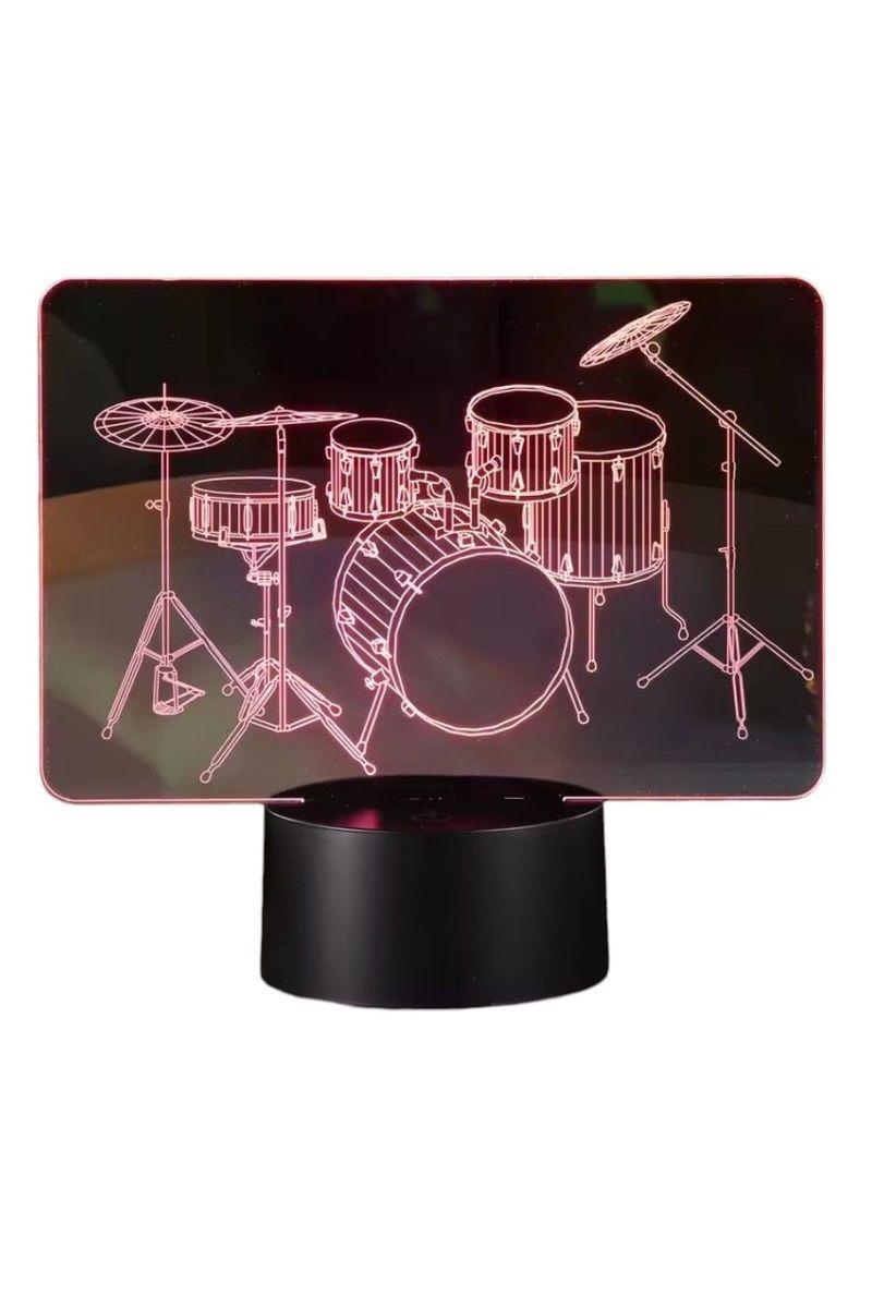 Lámpara Ilusión 3D Batería 7 Colores-2