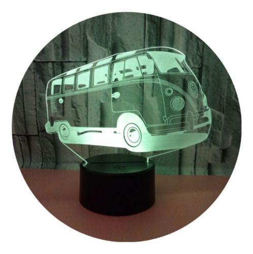Lámpara Ilusión 3D Combi 7 Colores-2