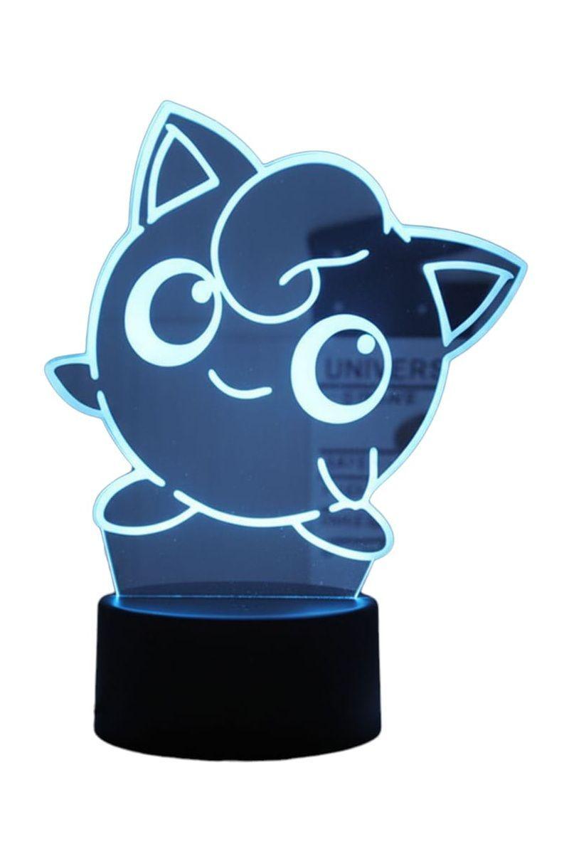 Lámpara Ilusión 3D Jigglypuff 7 Colores-2