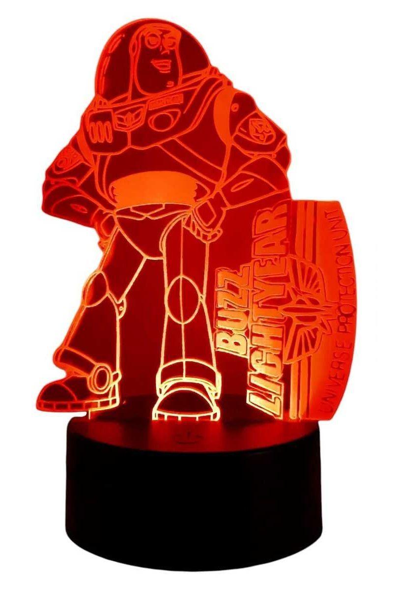 Lámpara Ilusión 3D Buzz Lightyear 7 Colores-4