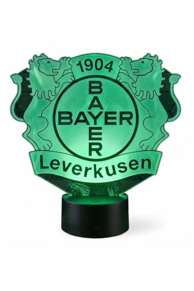 Lámpara Ilusión 3D Bayer Leverkusen 7 Colores-2