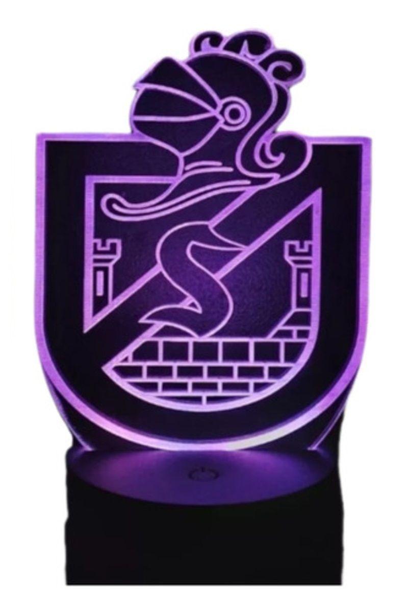 Lámpara Ilusión 3D Deportes La Serena 7 Colores-2