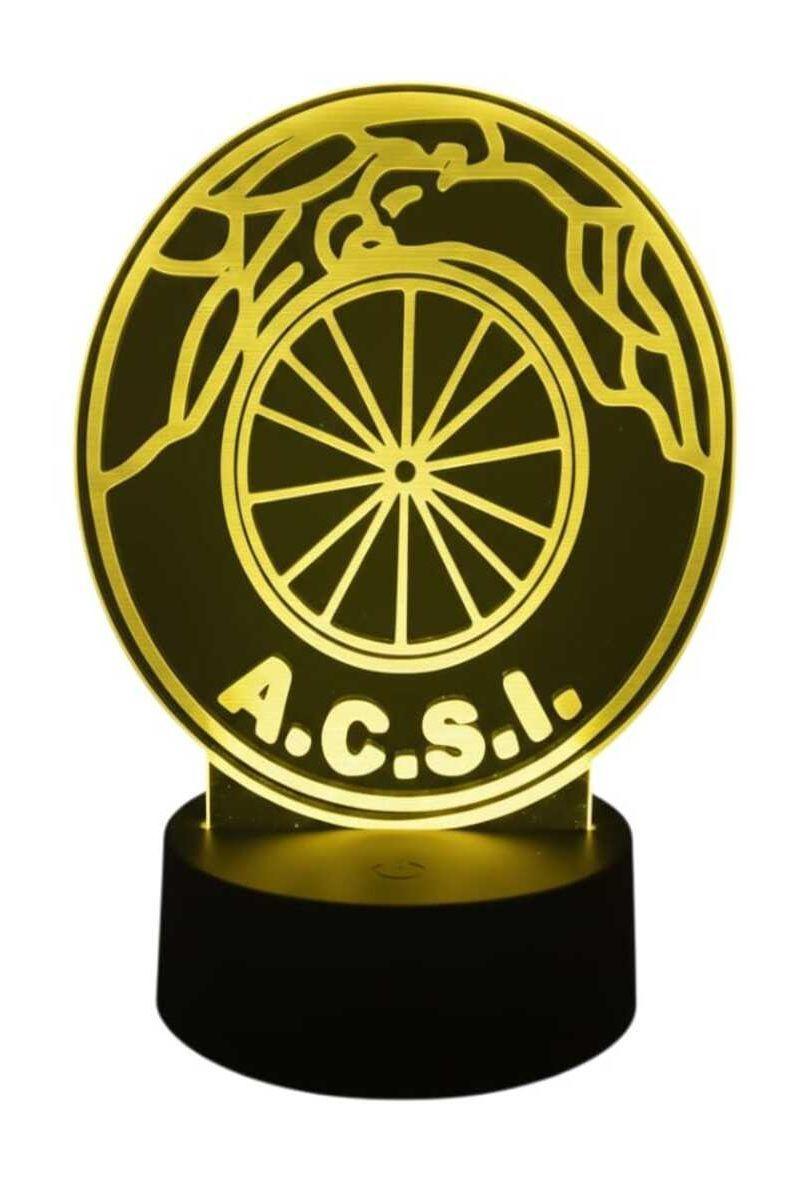 Lámpara Ilusión 3D Audax Italiano 7 Colores-2