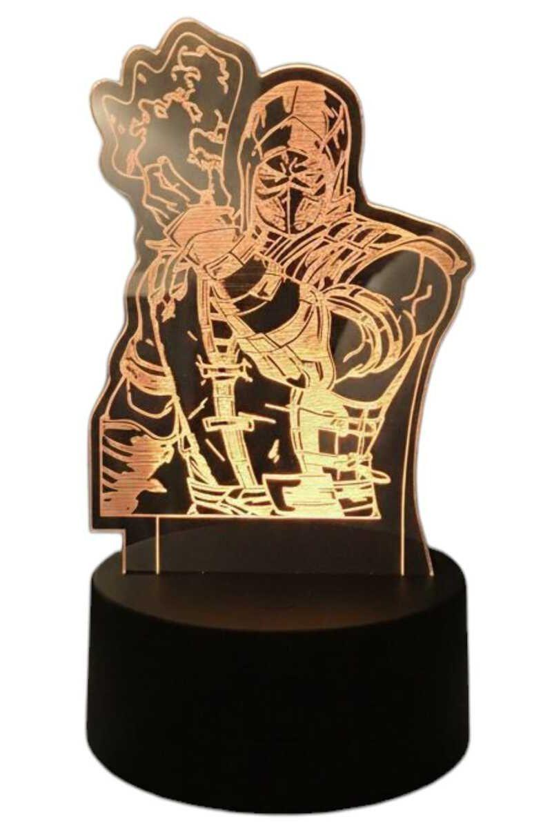 Lámpara Ilusión 3D Sub Zero 7 Colores-2