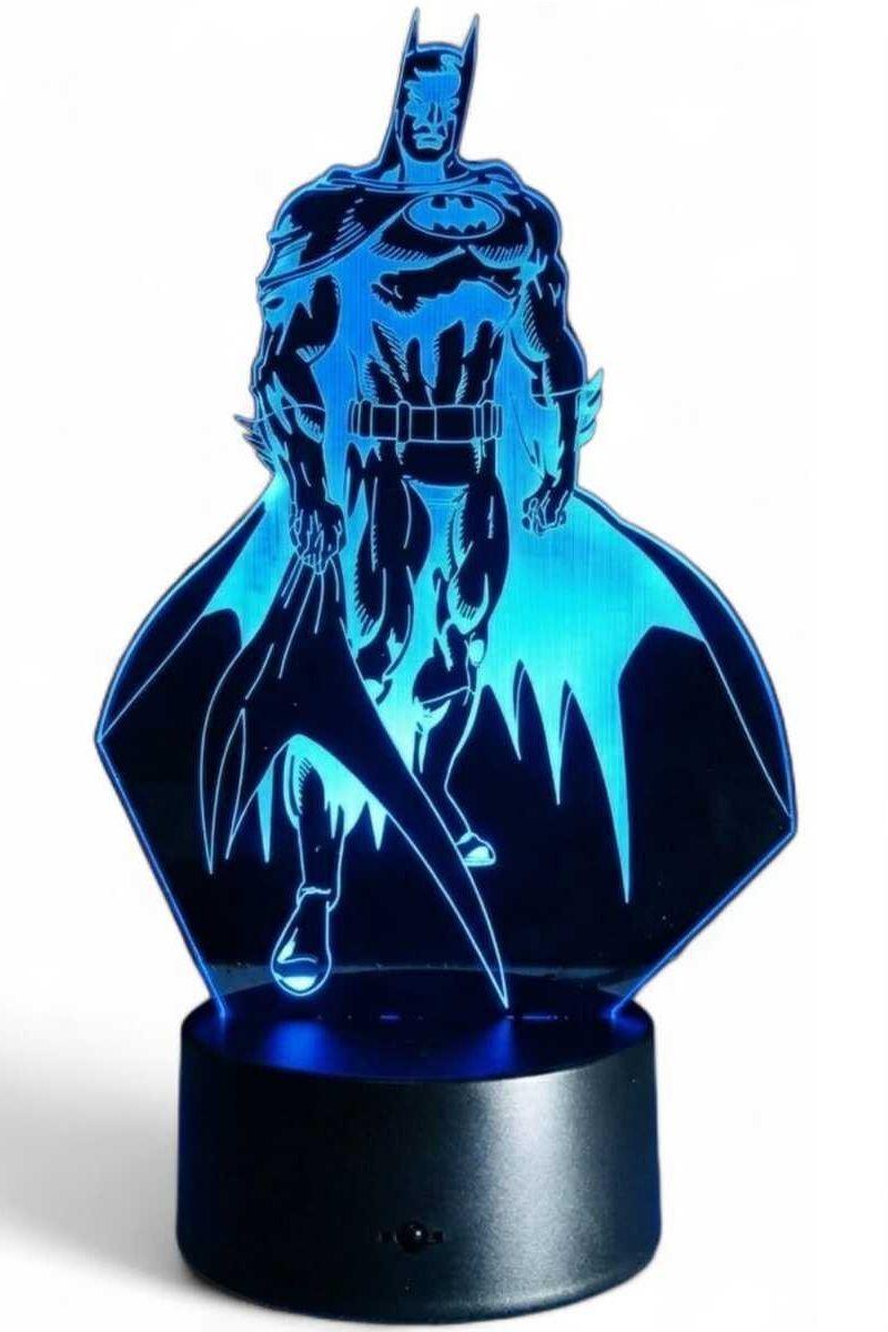 Lámpara Ilusión 3D Batman 7 Colores-2