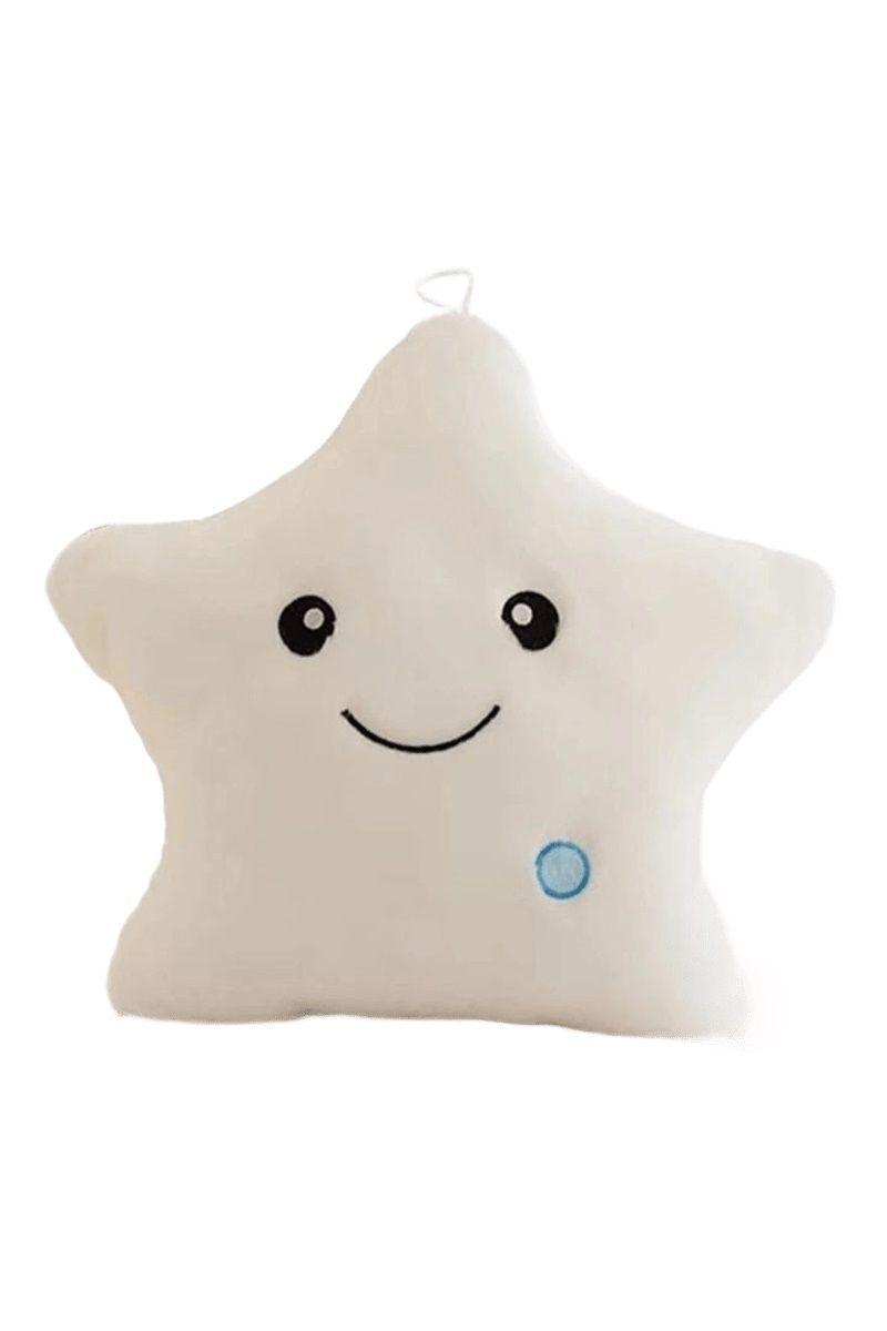 Almohada Luminosa de Felpa con Forma de Estrella-0