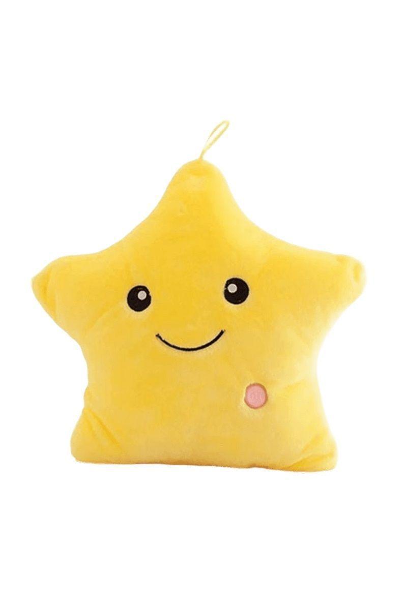 Almohada Luminosa de Felpa con Forma de Estrella-0