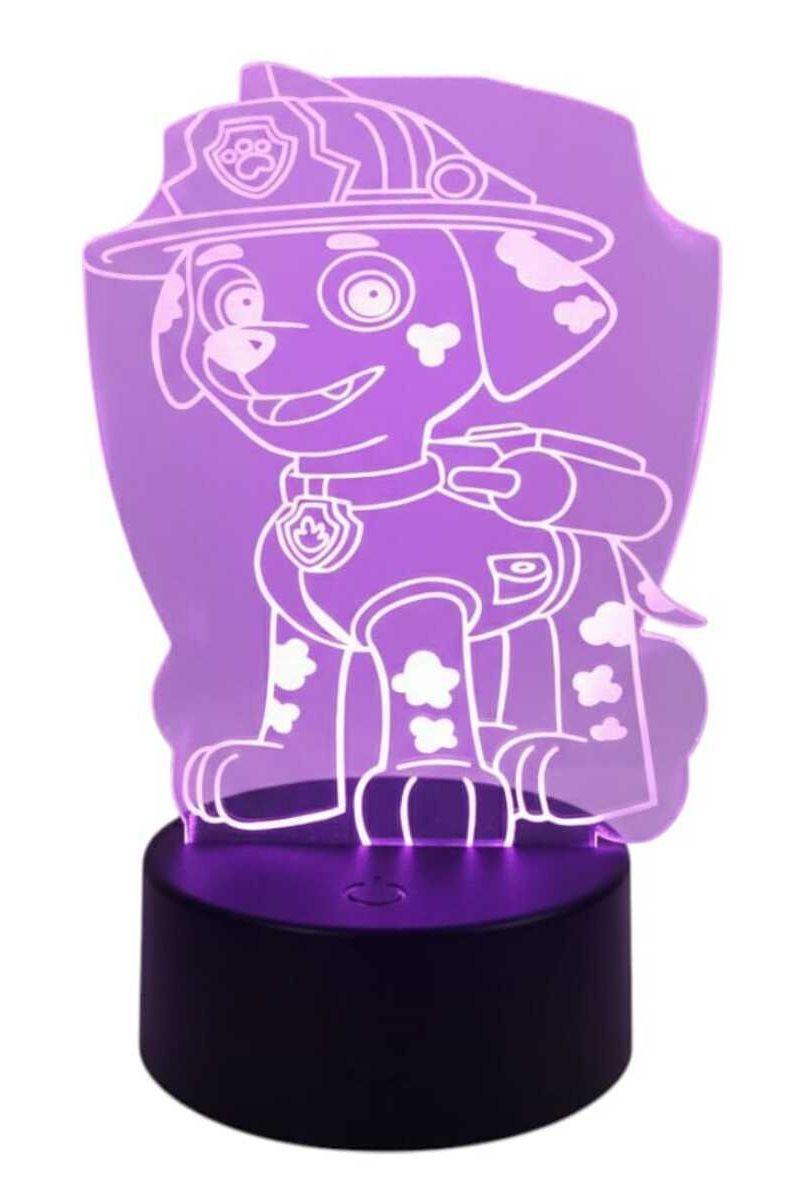 Lámpara Ilusión 3D Marshall 7 Colores-3