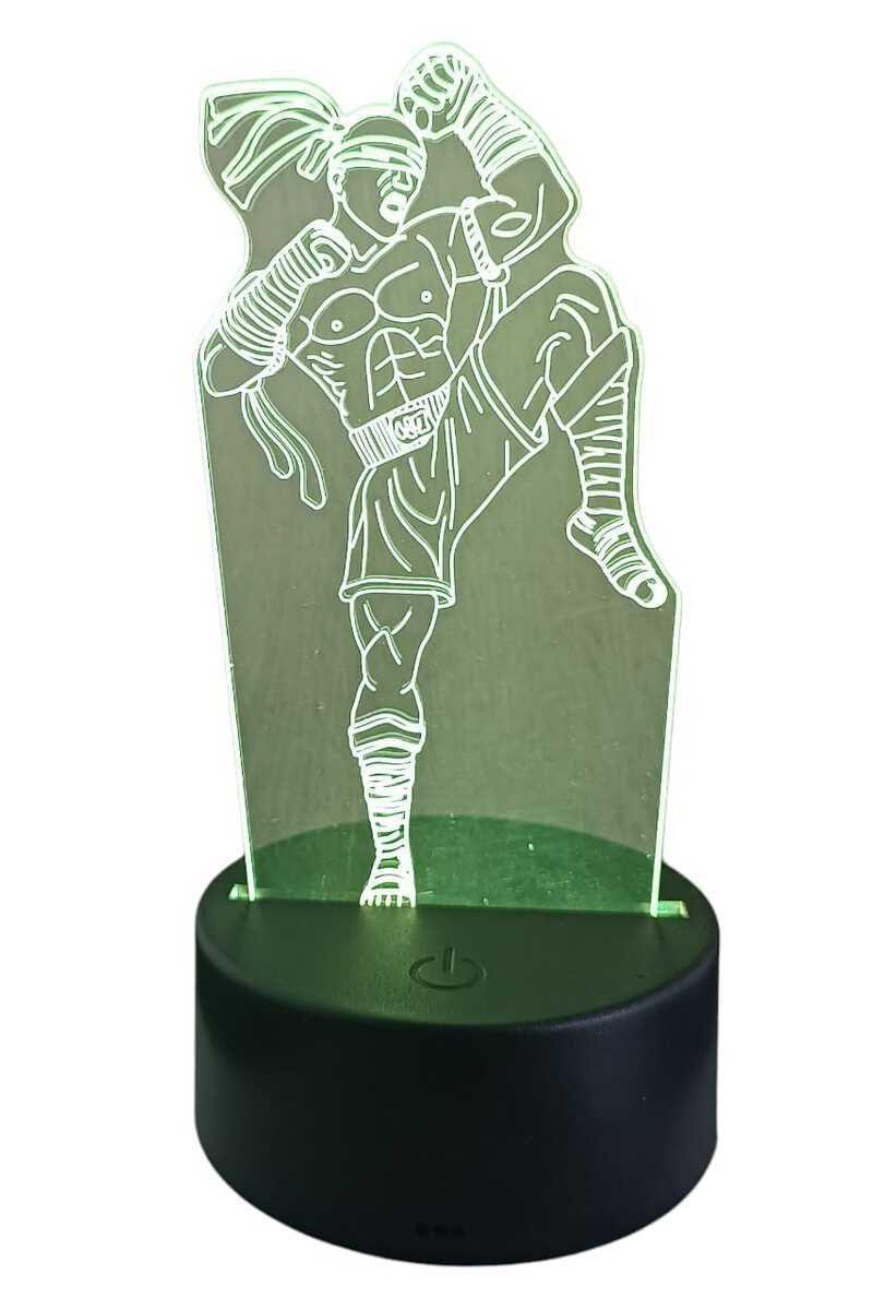 Lámpara Ilusión 3D League Of Legends 7 Colores-2