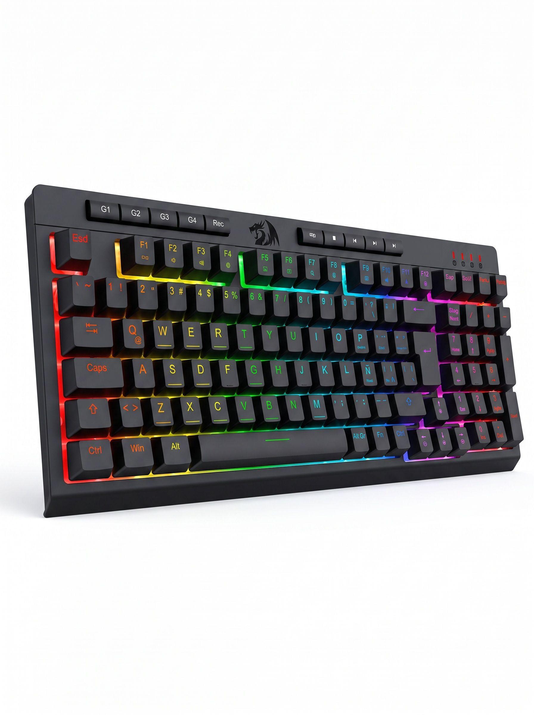 Kit Teclado Mouse Redragon K552 BA 4 en 1-5
