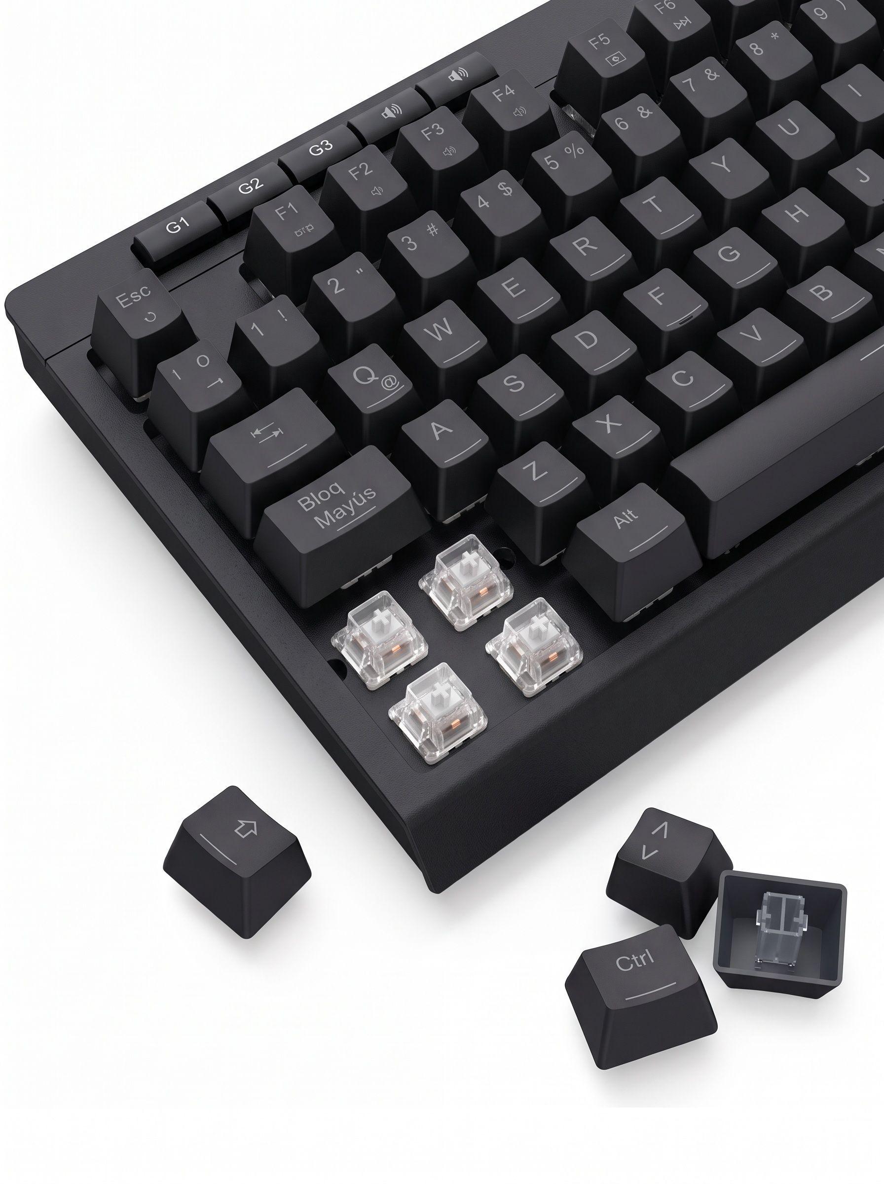 Kit Teclado Mouse Redragon K552 BA 4 en 1-7