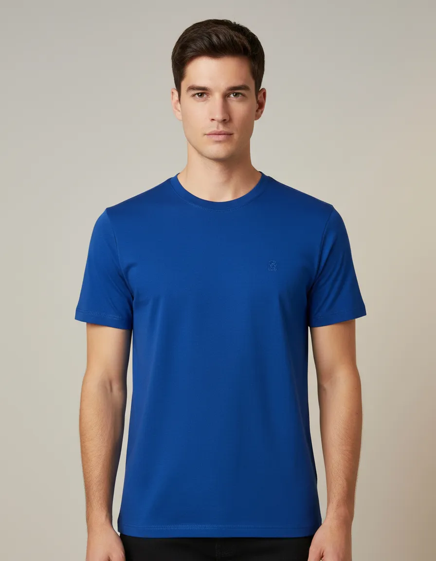 Polera Atomic Unisex Manga Corta 100% Algodón Suave Para Estampar-3