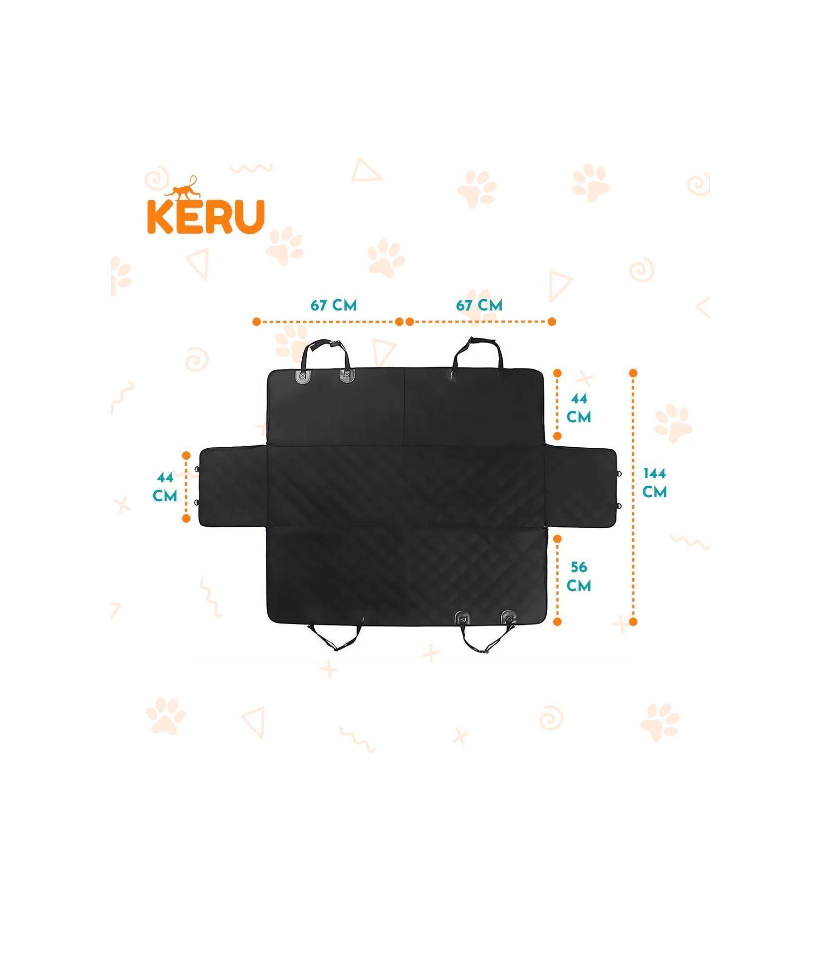 Funda Protector de Asientos para Autos Perros y Gatos-2