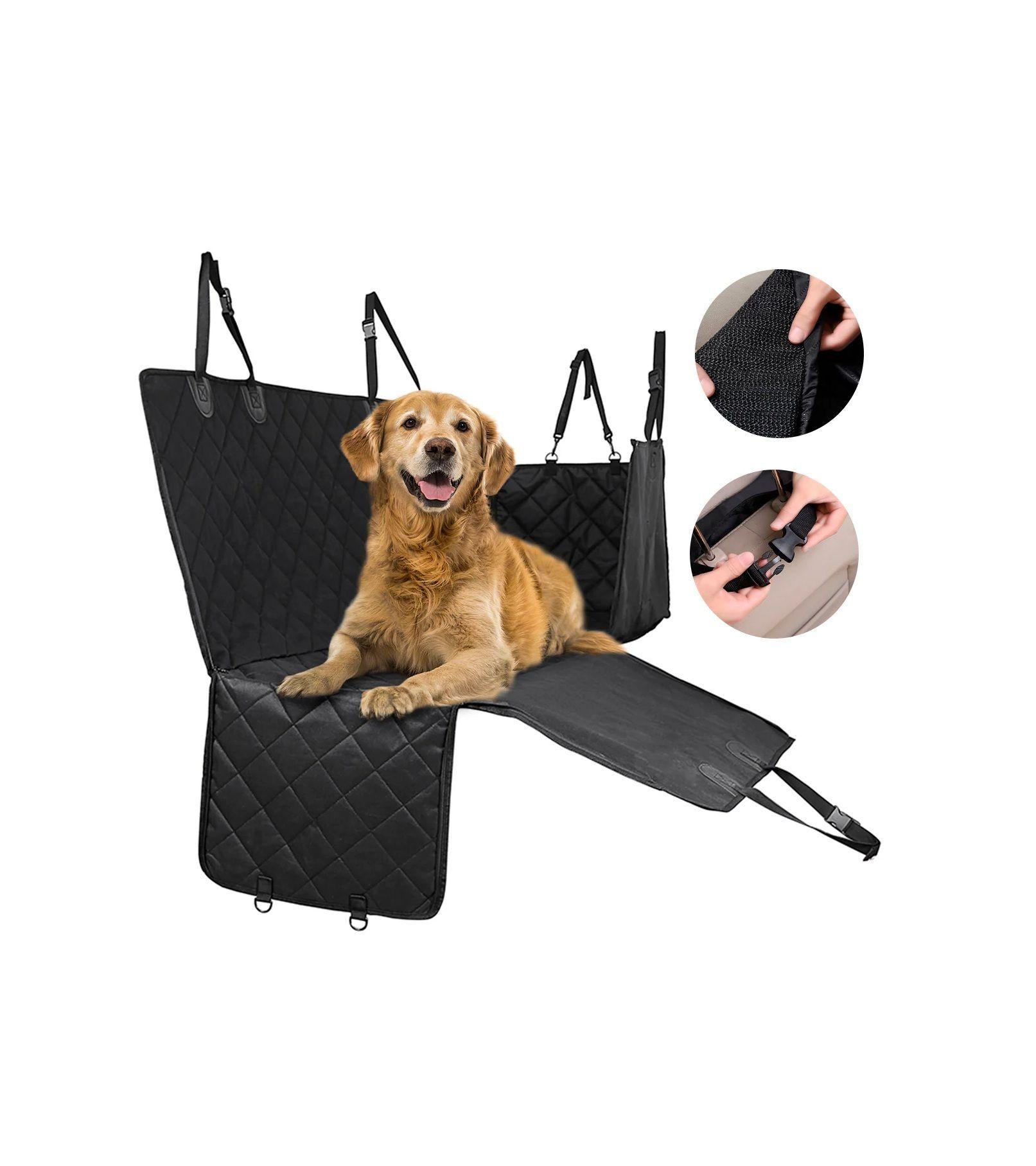 Funda Protector de Asientos para Autos Perros y Gatos-3