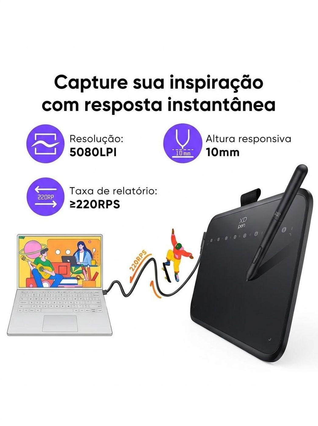 Tabletas Digitalizadoras XP Pen Deco 640 IT640-4
