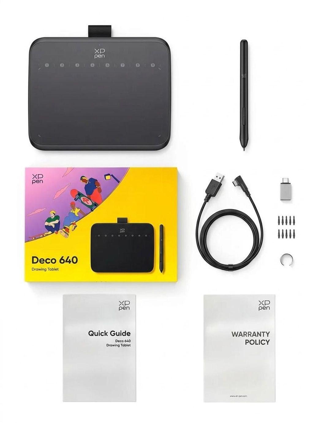 Tabletas Digitalizadoras XP Pen Deco 640 IT640-6