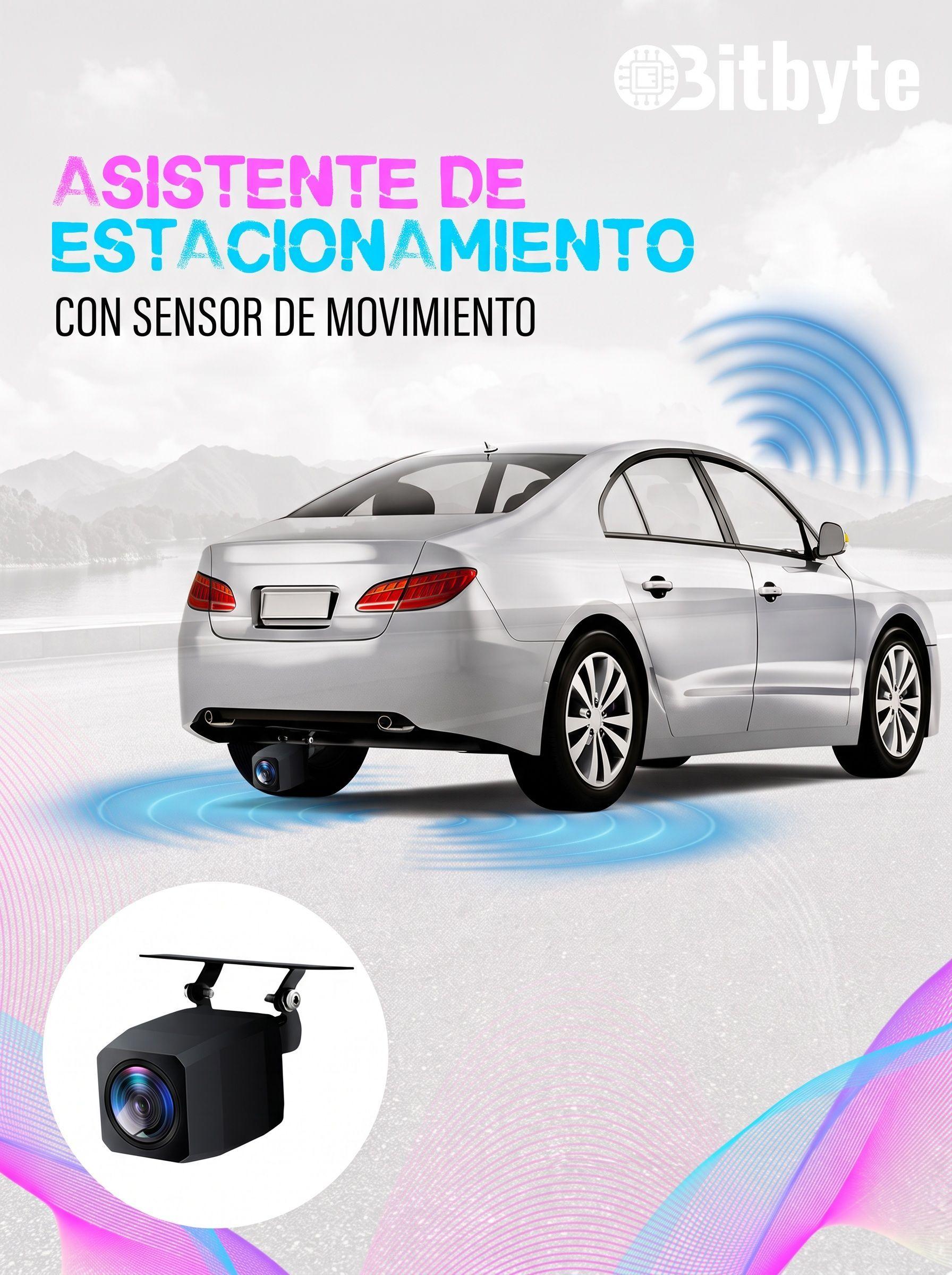 Camara para Auto Doble Dash Cam Bitbyte 4k Retroceso mas App-2