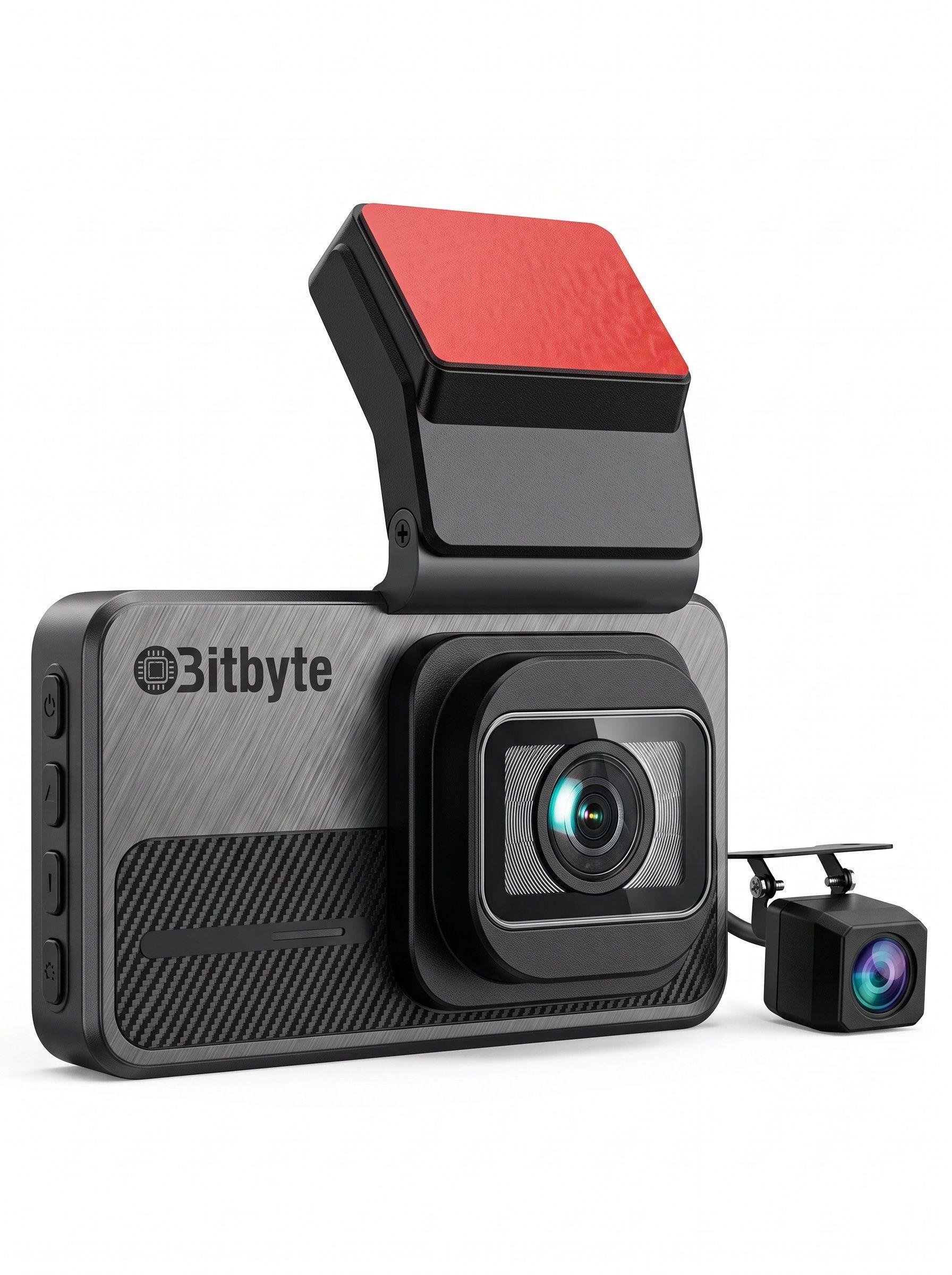 Camara para Auto Doble Dash Cam Bitbyte 4k Retroceso mas App-6