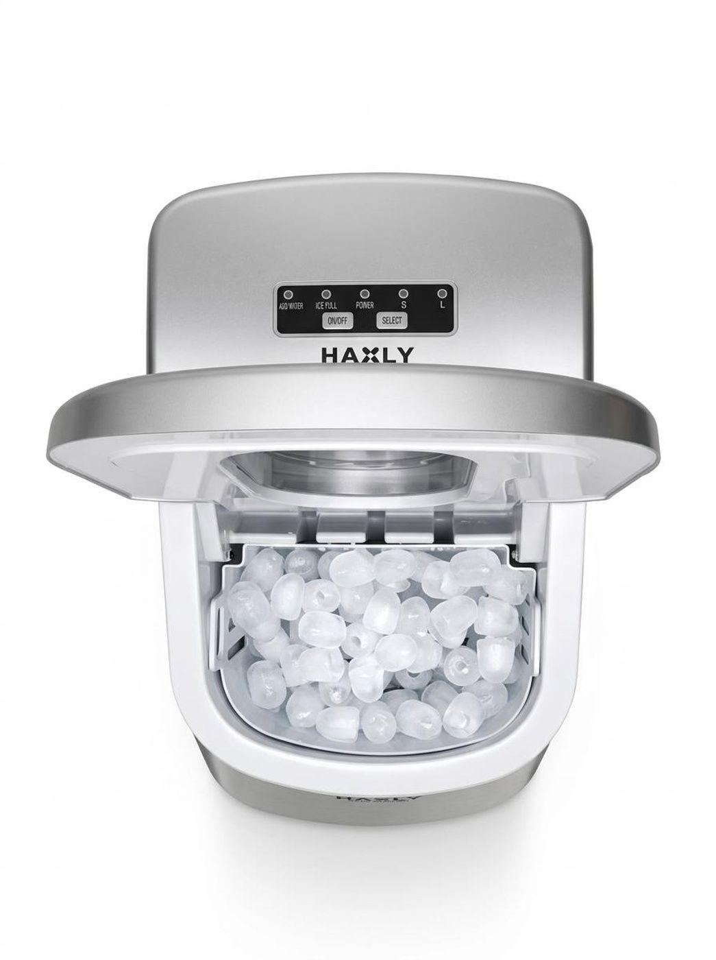 Maquina De Hielo Portatil Haxly Gelo 12 Kg 24h Hielo En 8min-4