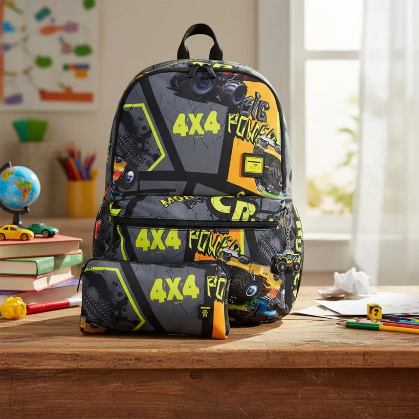 Mochila Morral Escolar Dragonar Totto Pack Mochila y Estuche-3