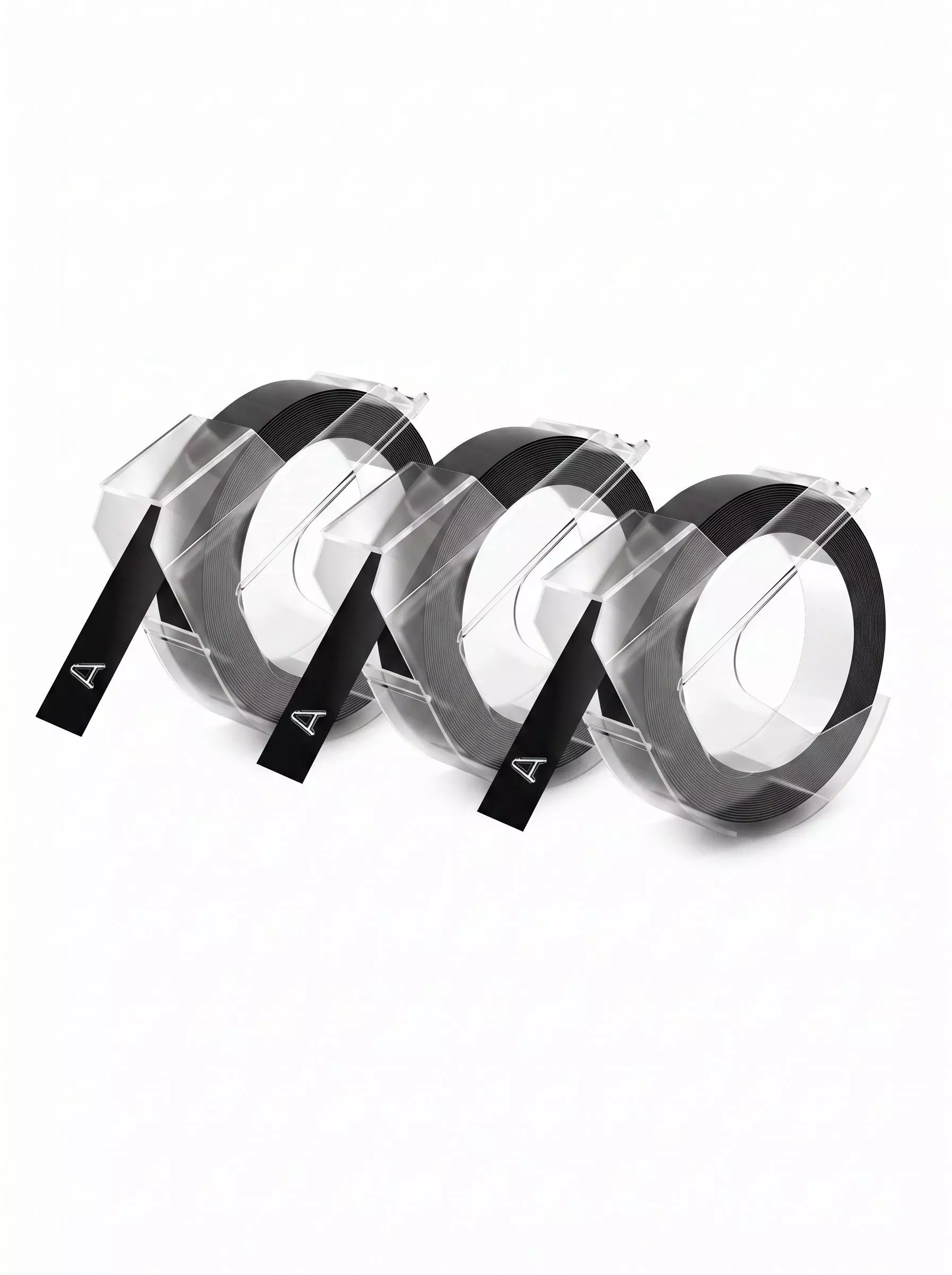 Pack 3 Unidades de Cinta Etiqueta Rotuladora Dymo Xpress 9 mm 3 m-0