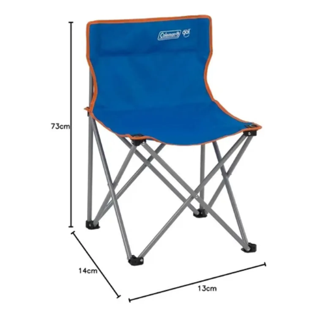 Silla Coleman Plegable Quad Go, Compacta-3