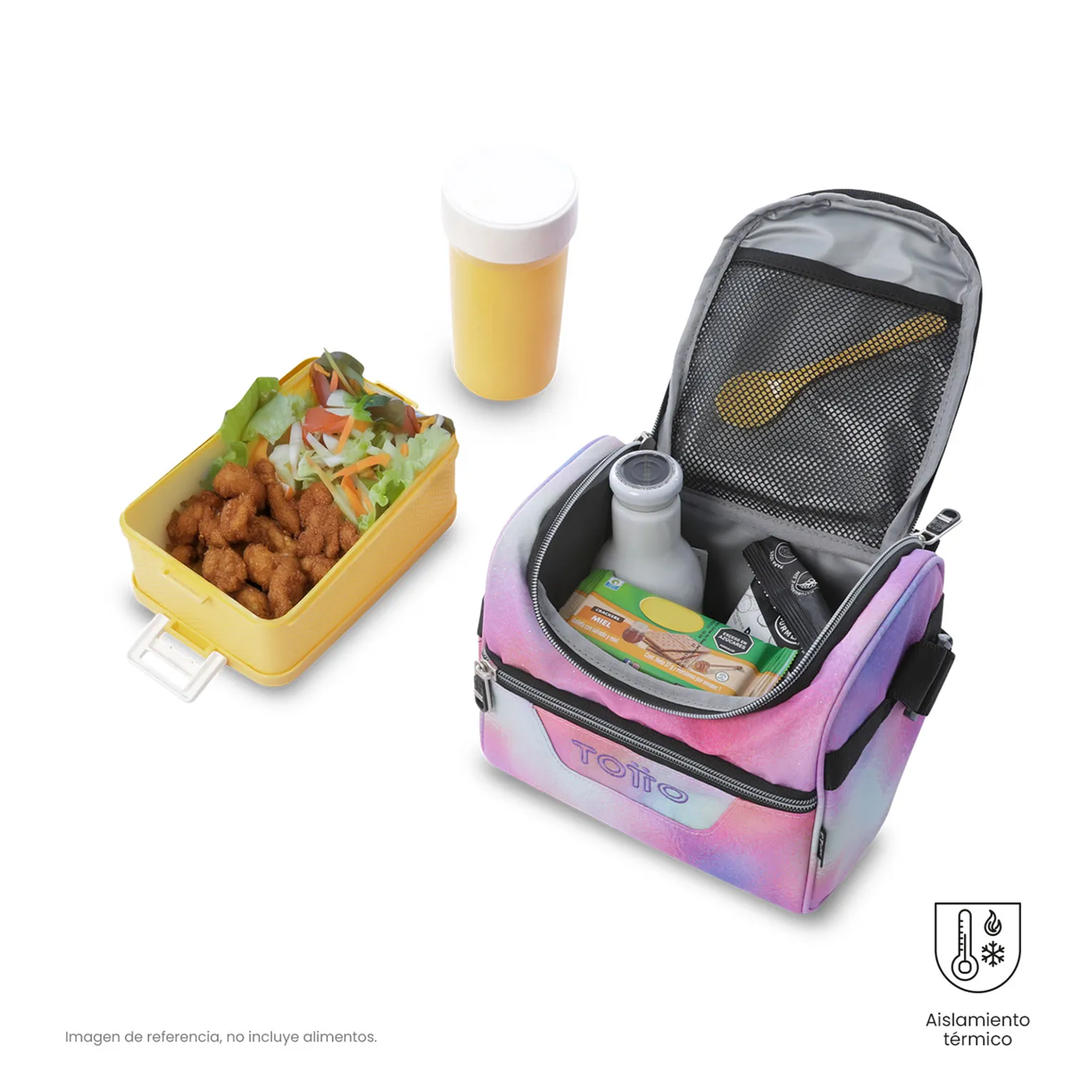 Lonchera Totto Modelo Pizarra Compacta Y Funcional-2