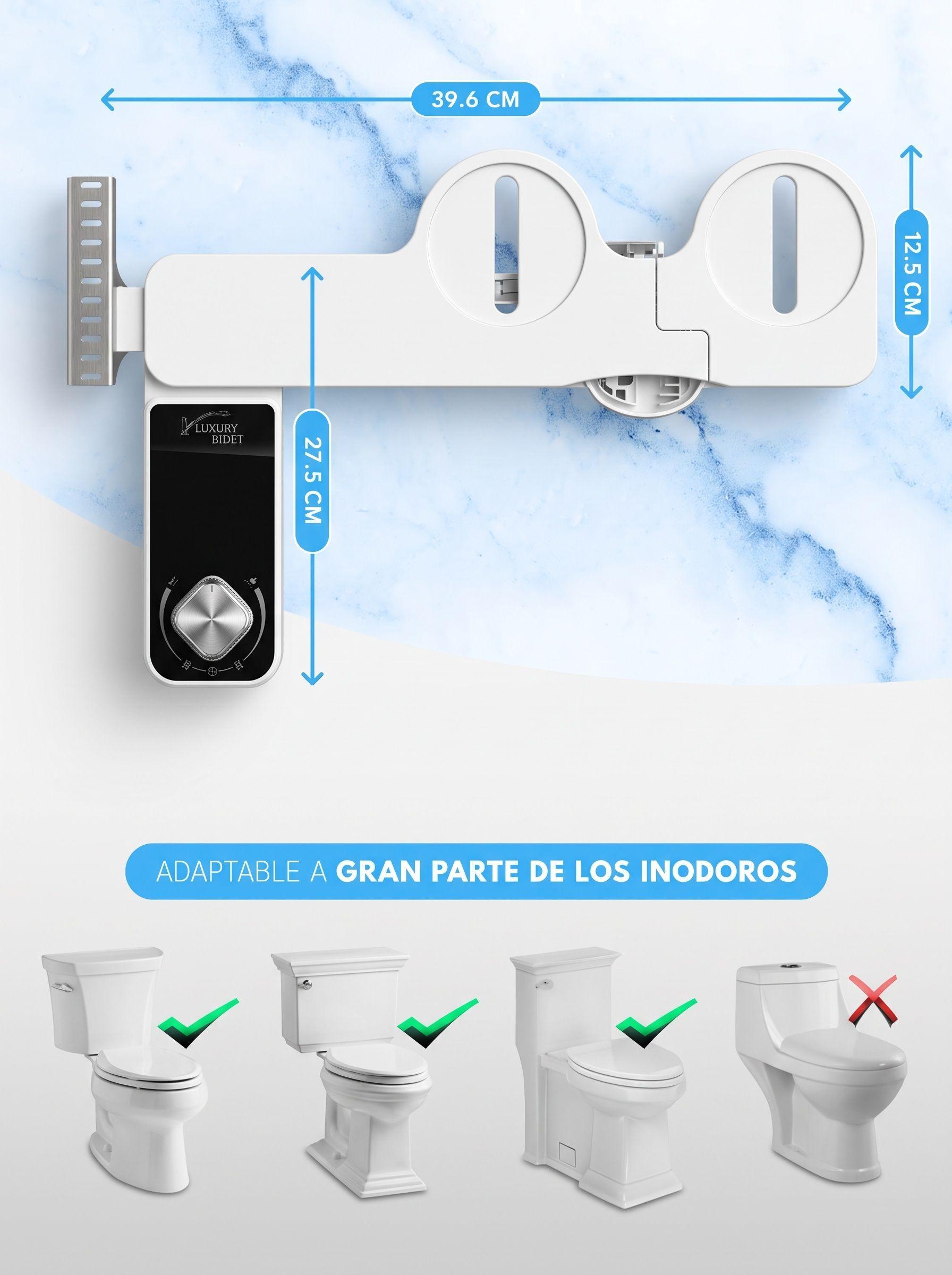 Bidet Wc Inodoro Ajustable Universal Homen-3