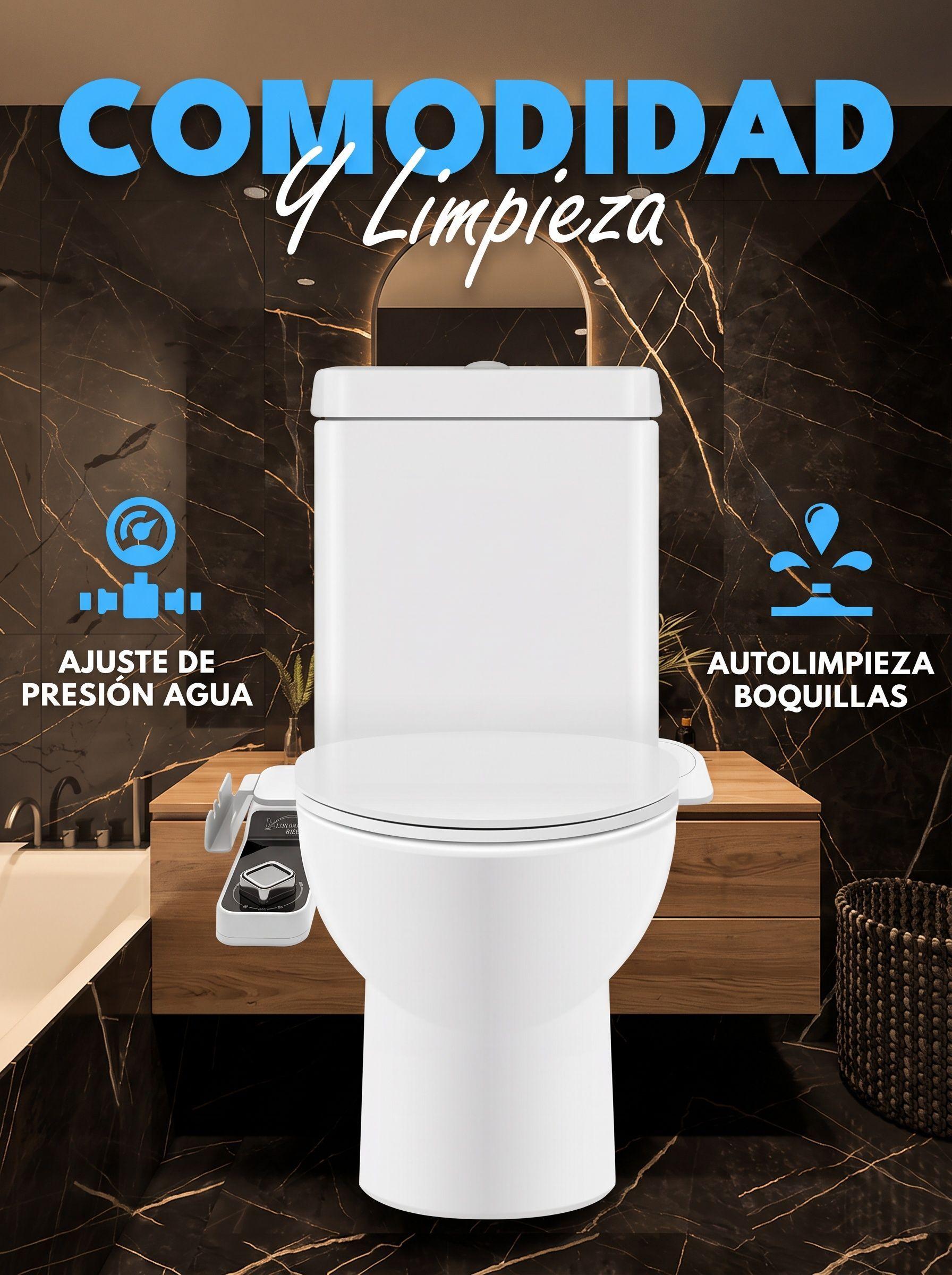 Bidet Wc Inodoro Ajustable Universal Homen-5