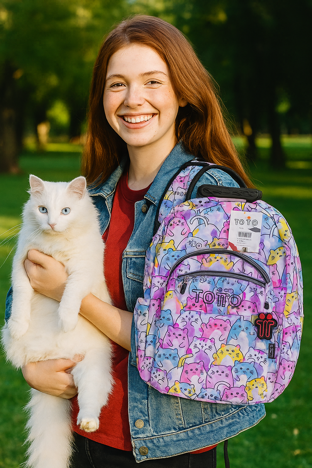 Mochila Escolar Totto Acuarela 20l Resistente Y Práctica 1I2-2