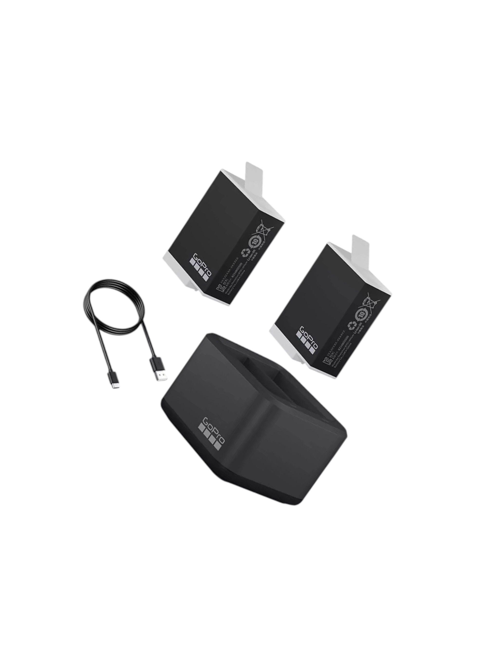 Cargador Dual GoPro 2 baterias Enduro-2