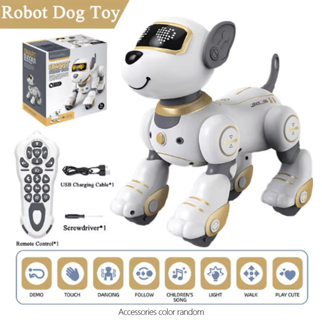 Juguete Perro Cachorro Robot Touch Interactivo Para Niños-2