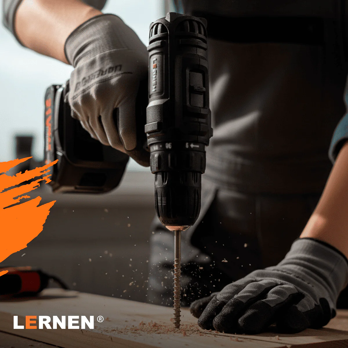 Taladro Destornillador Inal mbrico LERNEN 1 Bater a Acc-4