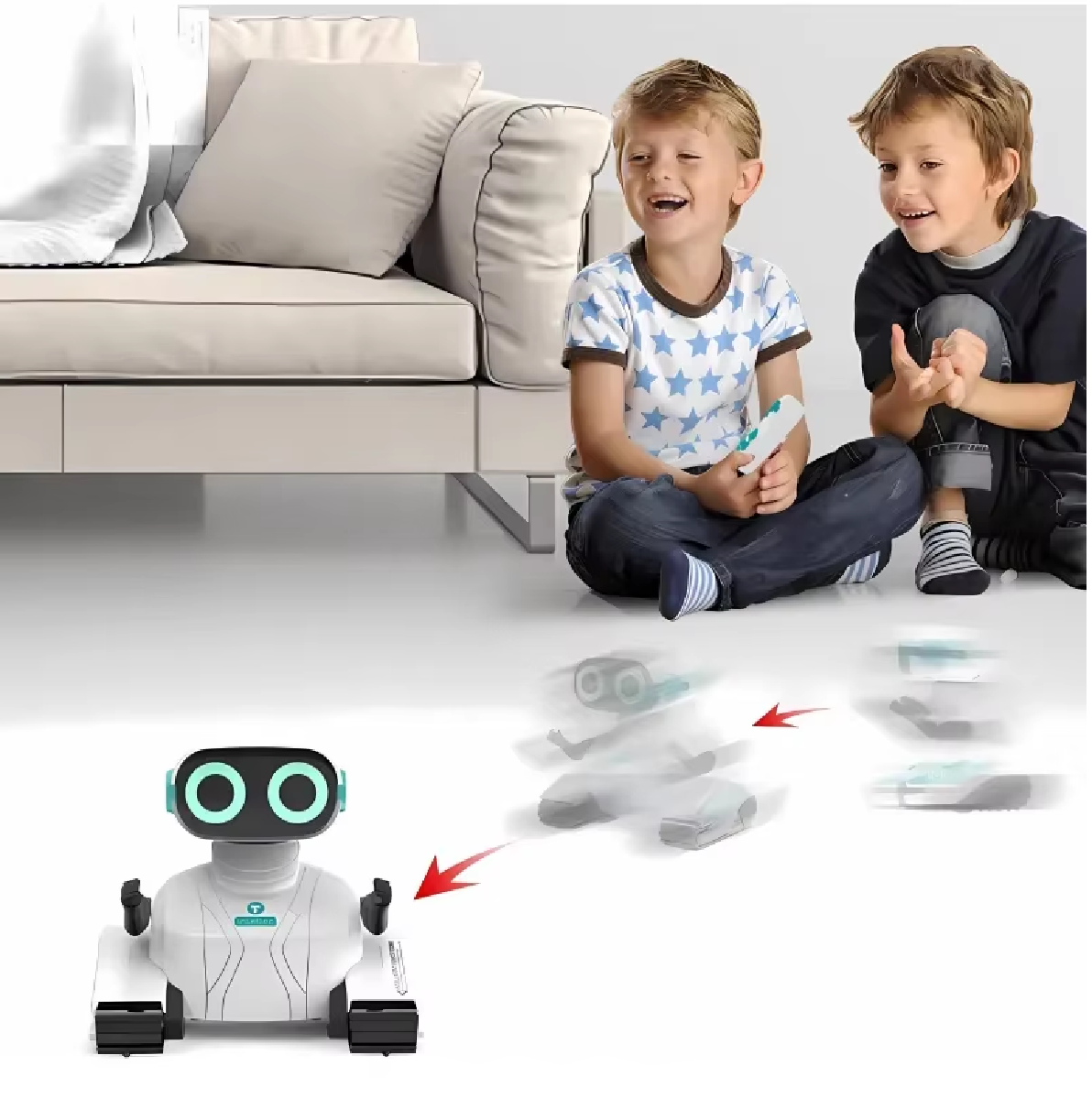 Juguete Robot Smart Partner Inteligente Movimiento Y Música-3