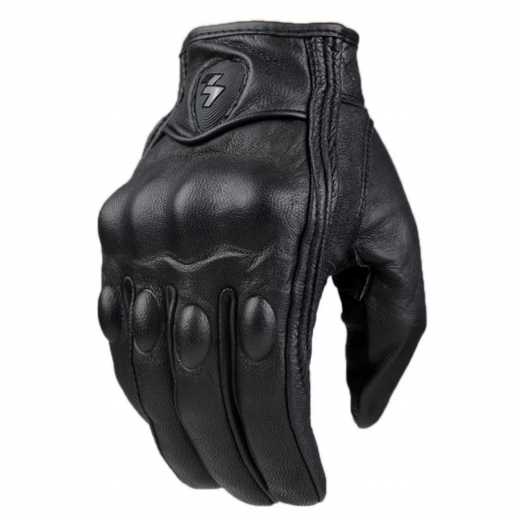 Guantes Para Moto De Cuero Icon Touch modelo pursuit-2