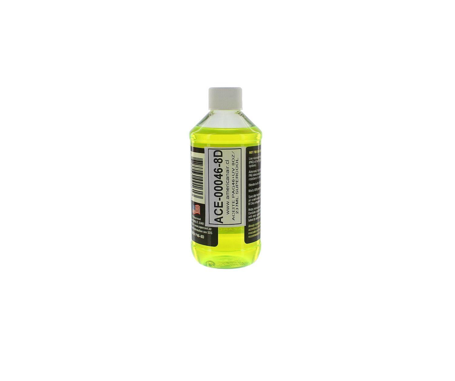 Aceite PAG 46 + Detector de Fugas UV 8OZ/237ML SUPERCOOL-4