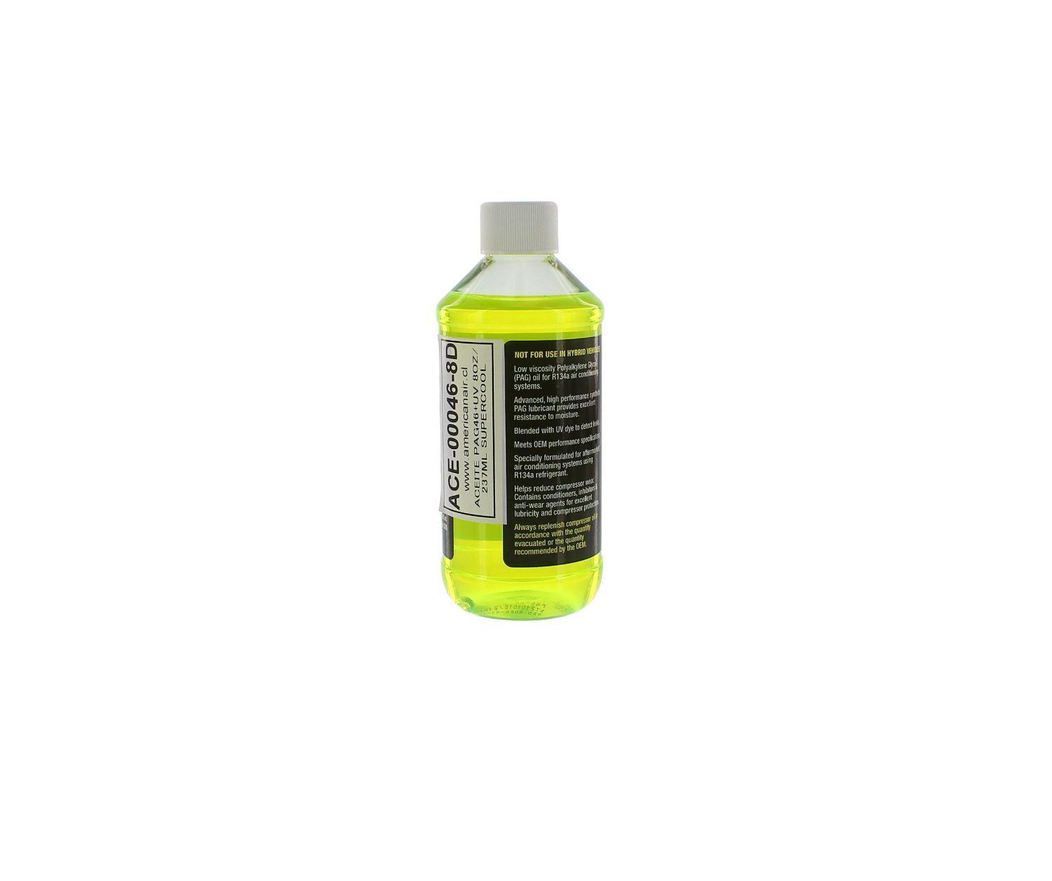 Aceite PAG 46 + Detector de Fugas UV 8OZ/237ML SUPERCOOL-5