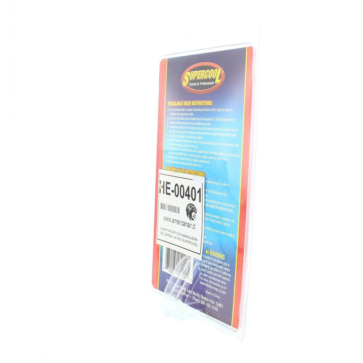 Adaptador Con Manguera De Carga para Latas de refrigerante SUPERCOOL-5