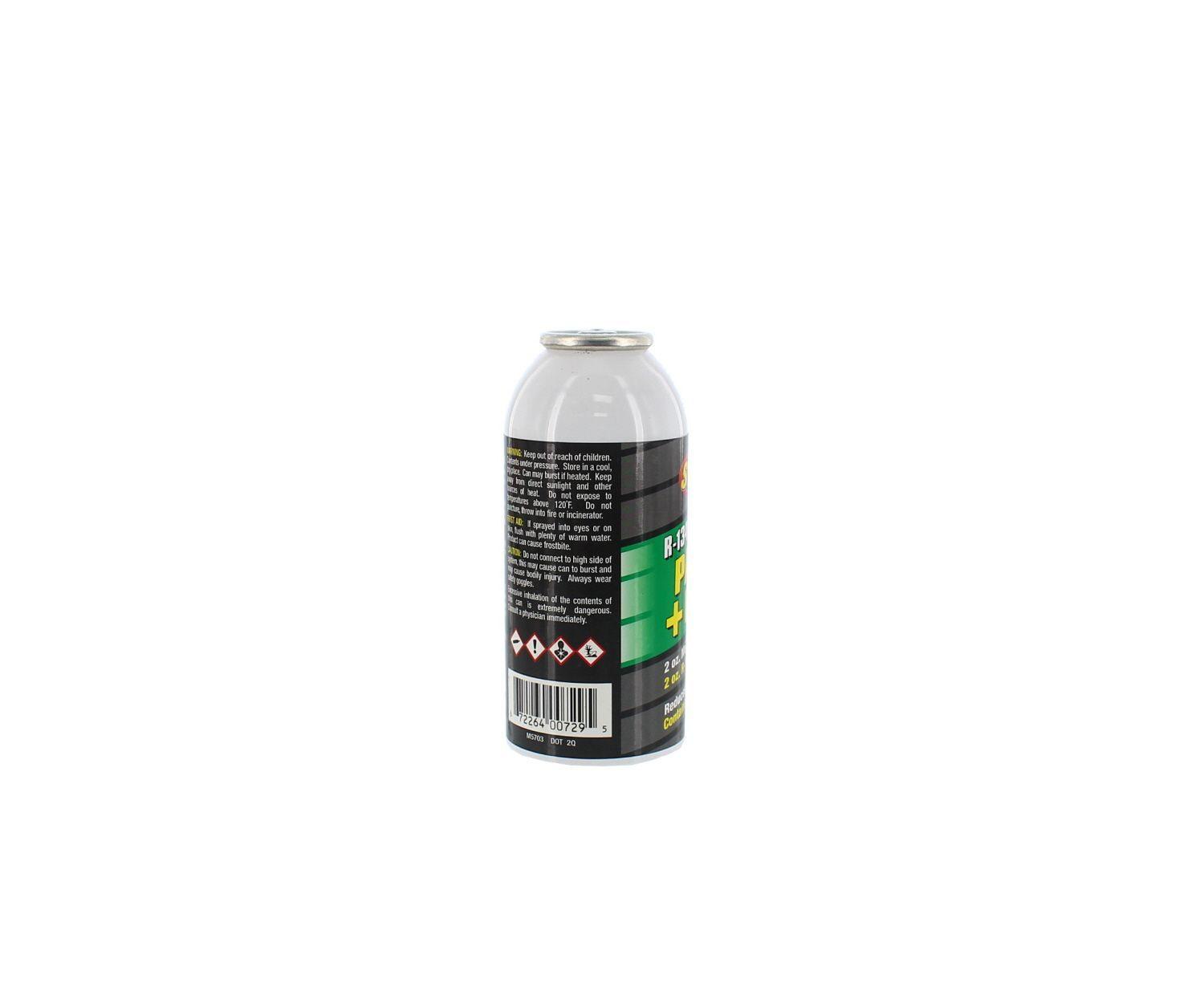 Carga Aceite PAG 46 + Detector De Fugas UV + Refrigerante R134A 4OZ Aerosol SUPERCOOL-6