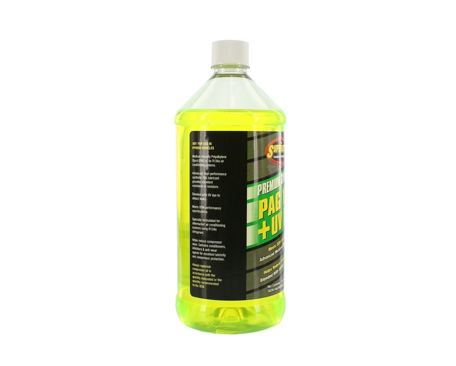 Aceite PAG 100 + Detector de Fugas UV 32OZ/946ML SUPERCOOL-4