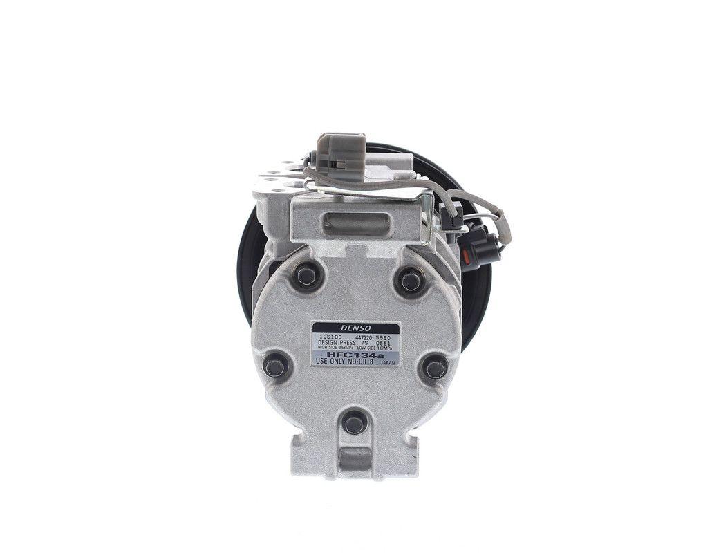 COMPRESOR DE AC 10S13C 1A 12V 133MM MONTAJE DIRECTO HINO (OE)-2
