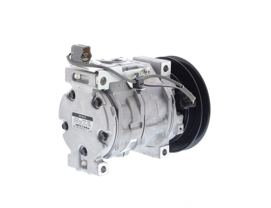 COMPRESOR DE AC 10S13C 1A 12V 133MM MONTAJE DIRECTO HINO (OE)-3