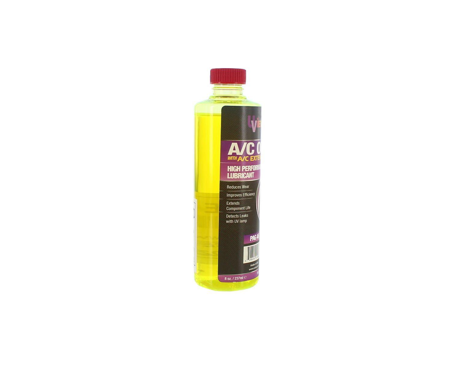 Aceite PAG46 + Detector De Fugas UV 8OZ / 237ML UVIEW-7